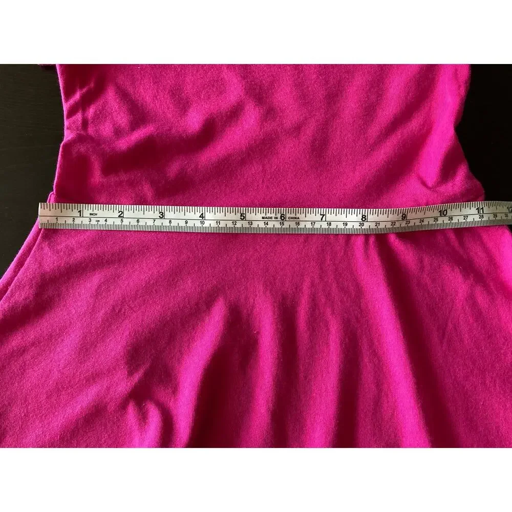 NWT The Children's Place Basic Pink Girls Dress SzS (5/6)